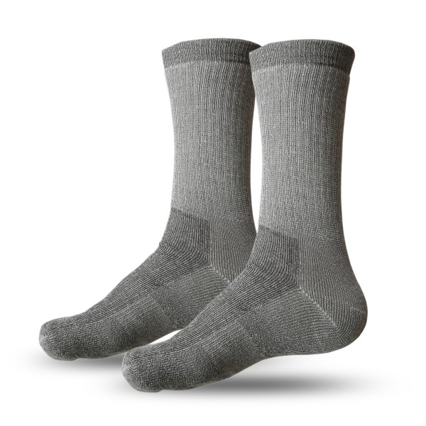 1 pair Ski Socks Unisex Winter Grey Melange