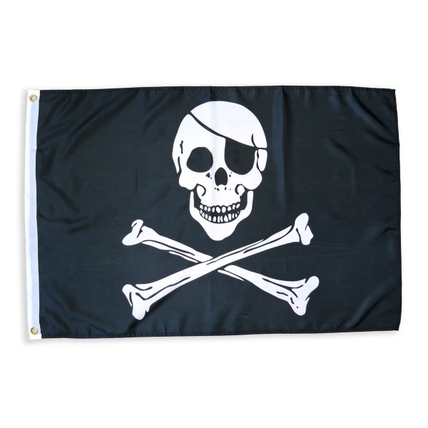 Fahne Flagge Pirat Totenkopf 50 x 70 cm