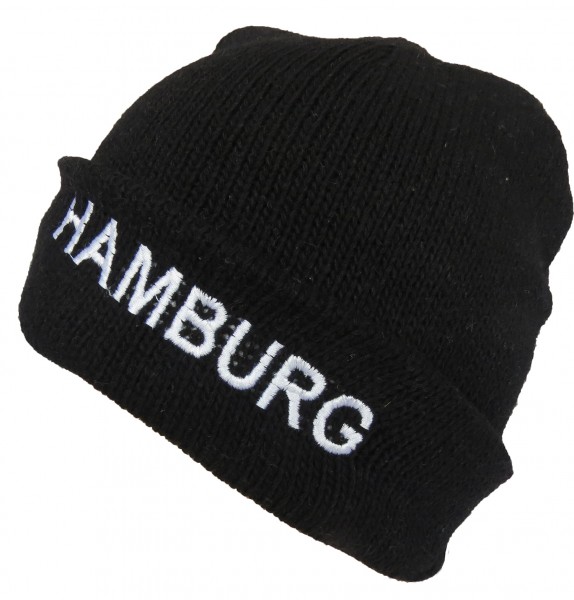 Knitted hat &quot;Hamburg Heavy&quot; Wool Winter Hat Fleece