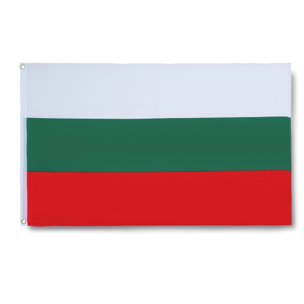 Bulgarien Bulgaria Fahne Flagge 90 x 150 cm Fanartikel Hissfahne WM EM