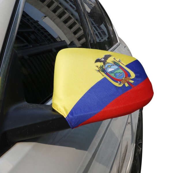 Auto Außenspiegel Fahne Set &quot;Ecuador&quot; Bikini Flagge EM WM