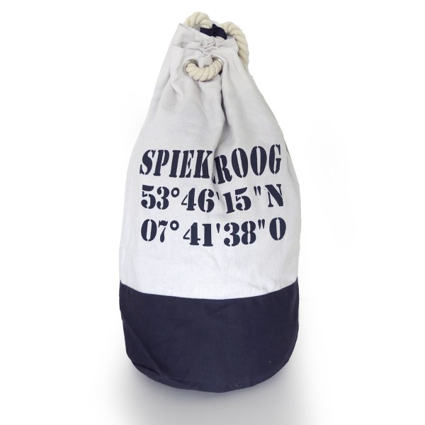 XL Sea Bag &quot;Spiekeroog&quot; Maritime Navy Backpack