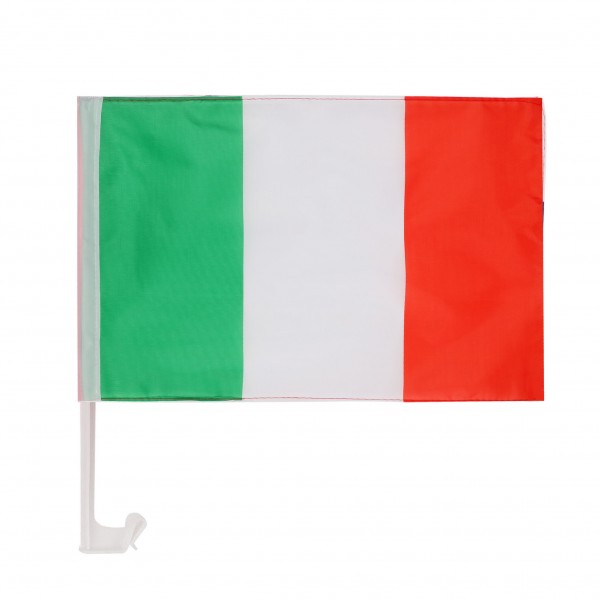 2er SET Auto Flagge &quot;Italien&quot; Fußball EM Fahne Fan Fanset