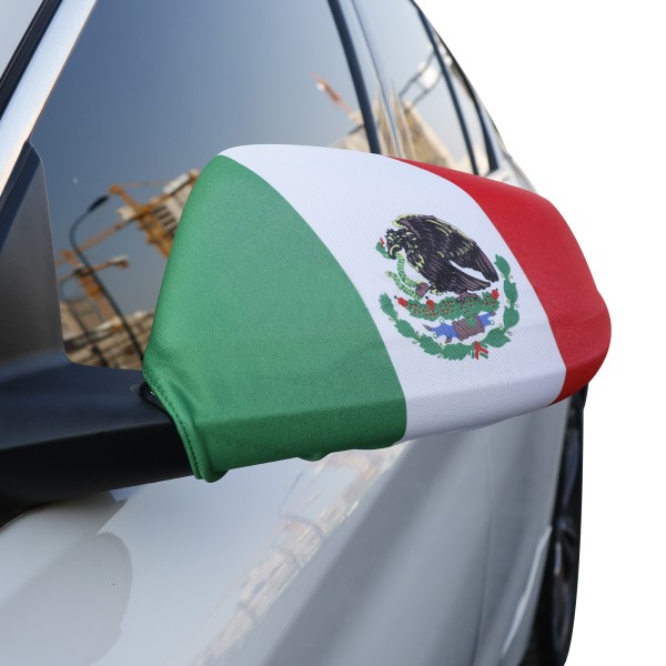 Auto Außenspiegel Fahne Set &quot;Mexiko&quot; Mexico Bikini Flagge EM WM