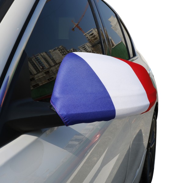 Auto Außenspiegel Fahne Set &quot;Frankreich&quot; France Bikini Flagge EM WM
