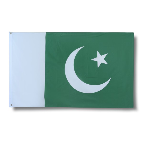 Pakistan Fahne Flagge 90 x 150 cm Fanartikel Hissfahne Ösen WM EM