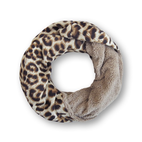 Loop &quot;Leo&quot; Scarf Teddy Fur Polyester Winter