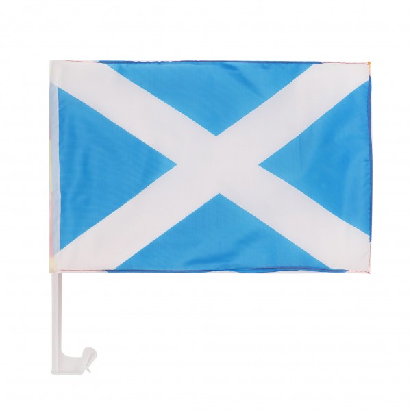 2er SET Auto Flagge &quot;Schottland&quot; Fußball EM Fahne Fan Fanset