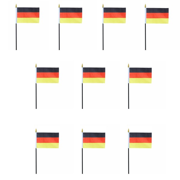 Tischfahne Handflagge Mini Fähnchen Fussball Fan Anfeuern