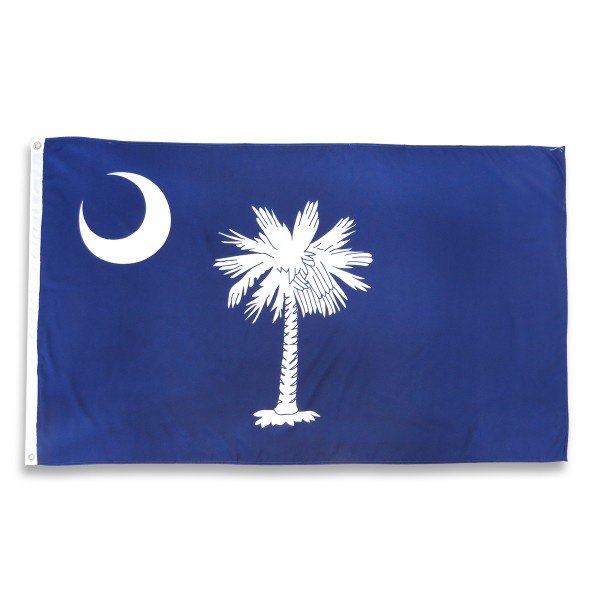South Carolina USA Fahne Flagge 90 x 150 cm Fanartikel Hissfahne WM EM