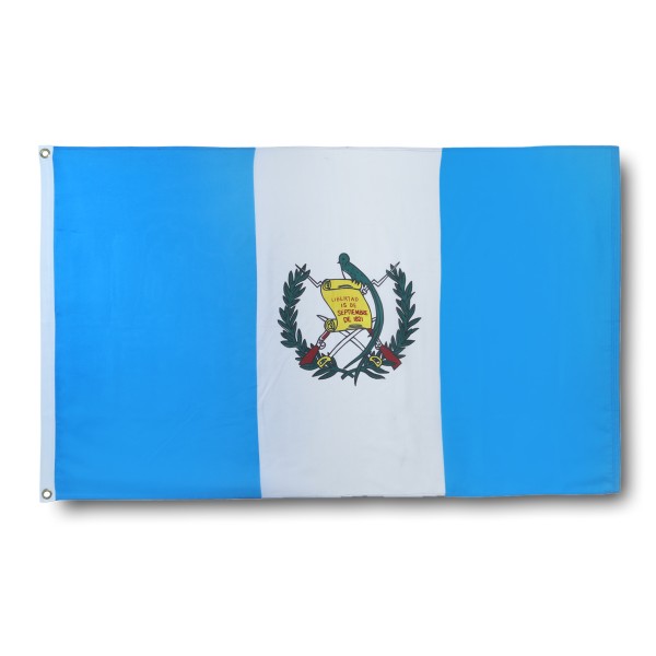 Guatemala Fahne Flagge 90 x 150 cm Fanartikel Hissfahne Ösen WM EM