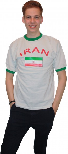 Fan-Shirt &quot;Iran&quot; Unisex Fußball WM EM Herren T-Shirt