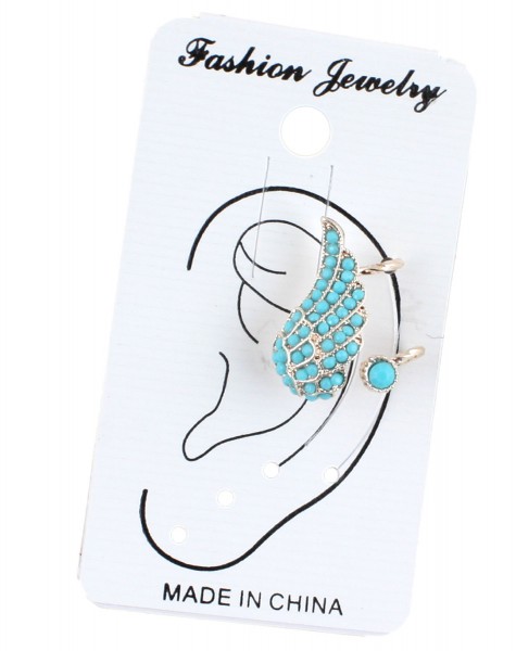 Clip Earring Blink Jewellery Turquoise