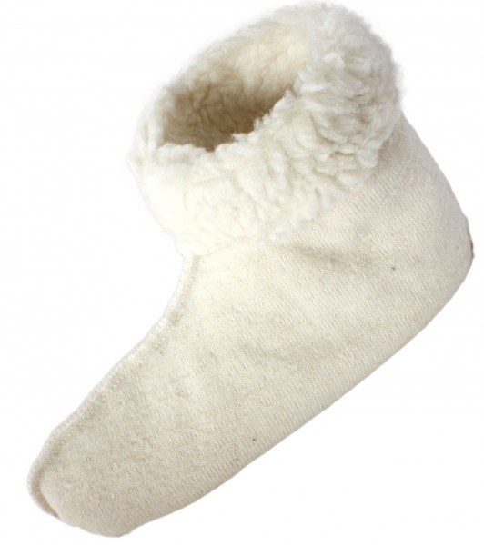 Hüttensocken Schuhe Überzug Wärme Socke Teddyfell
