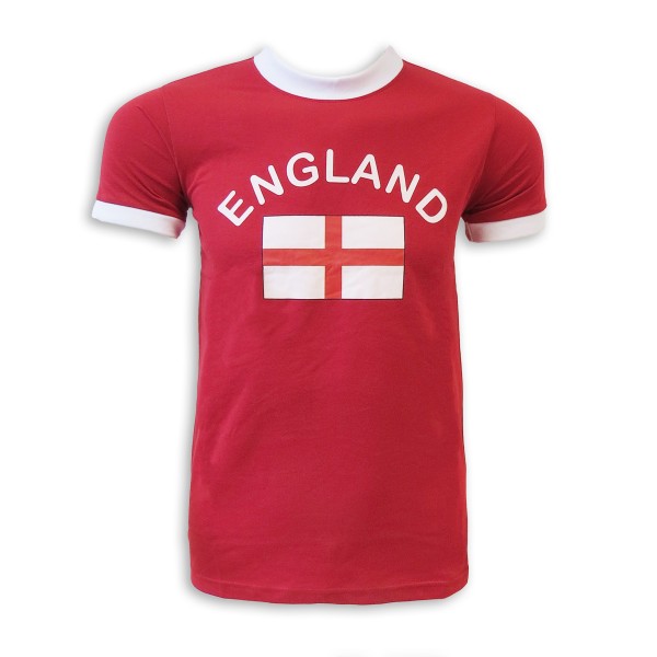 Fan-Shirt &quot;England&quot; Unisex Fußball WM EM Herren T-Shirt