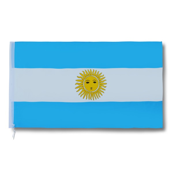 Argentinien Argentina Fahne Flagge 90 x 150 cm Fanartikel Hissfahne WM EM