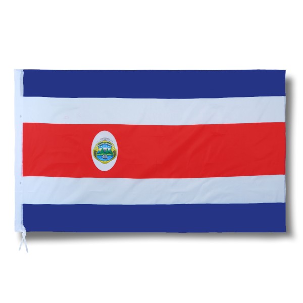 Costa Rica Fahne Flagge 90 x 150 cm Fanartikel Hissfahne Ösen WM EM