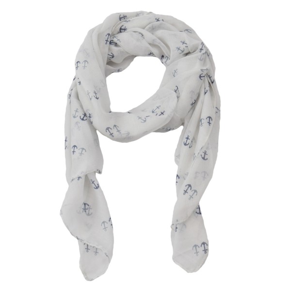 Scarf Long &quot;Twin Anchor&quot; Summer