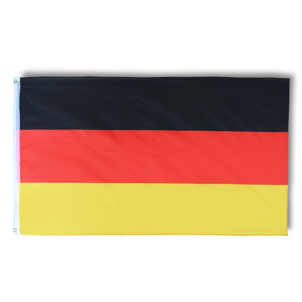 Deutschland Germany Fahne Flagge 90 x 150 cm Fanartikel Hissfahne Ösen WM EM