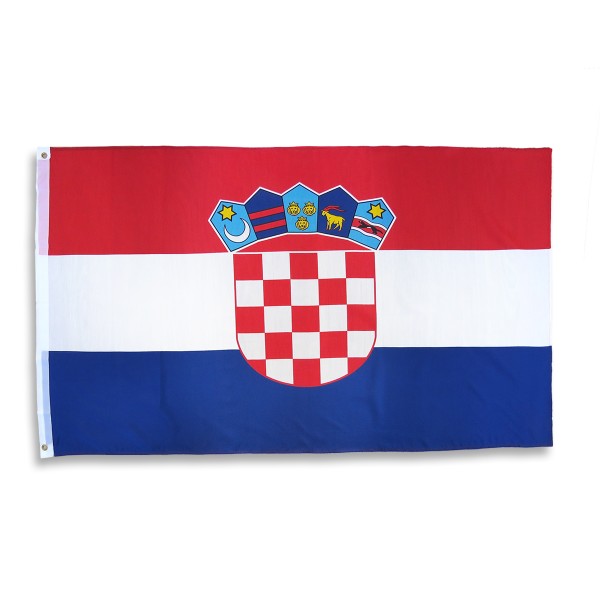 Kroatien Croatia Fahne Flagge 90 x 150 cm Fanartikel Hissfahne WM EM