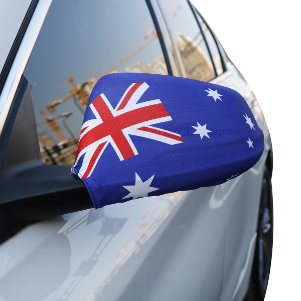 Auto Außenspiegel Fahne Set &quot;Australien&quot; Australia Bikini Flagge EM WM