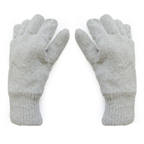 Knitted Gloves Halffinger Wool Fleece Winter Unsiex