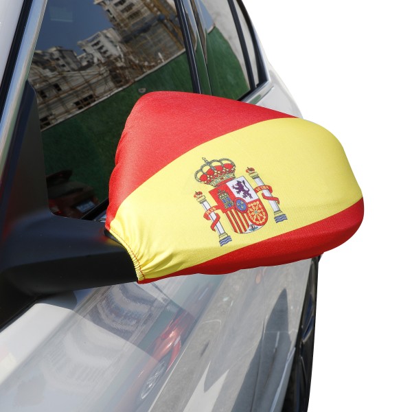 Auto Außenspiegel Fahne Set &quot;Spanien&quot; Spain Espana Bikini Flagge EM WM