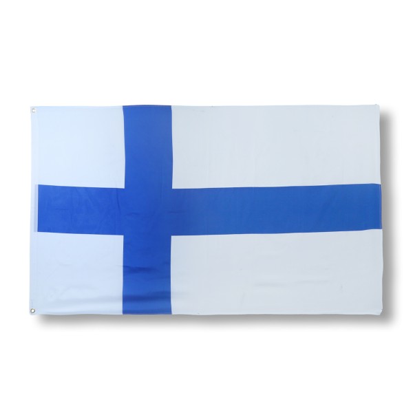 Finnland Finland Fahne Flagge 90 x 150 cm Fanartikel Hissfahne Ösen WM EM