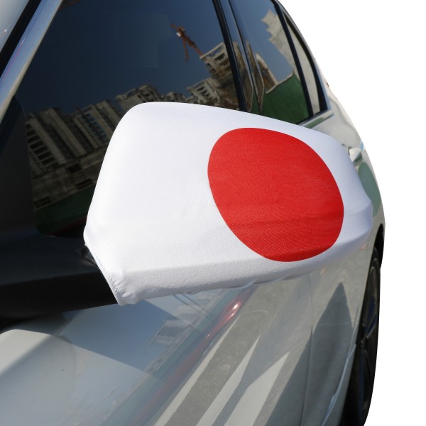 Auto Außenspiegel Fahne Set &quot;Japan&quot; Bikini Flagge EM WM