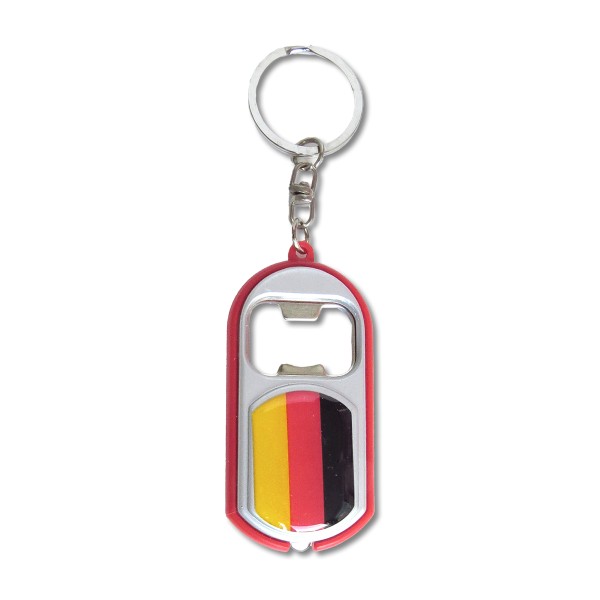 Flaschenöffner LED Schlüsselanhänger Deutschland Fußball Fan WM