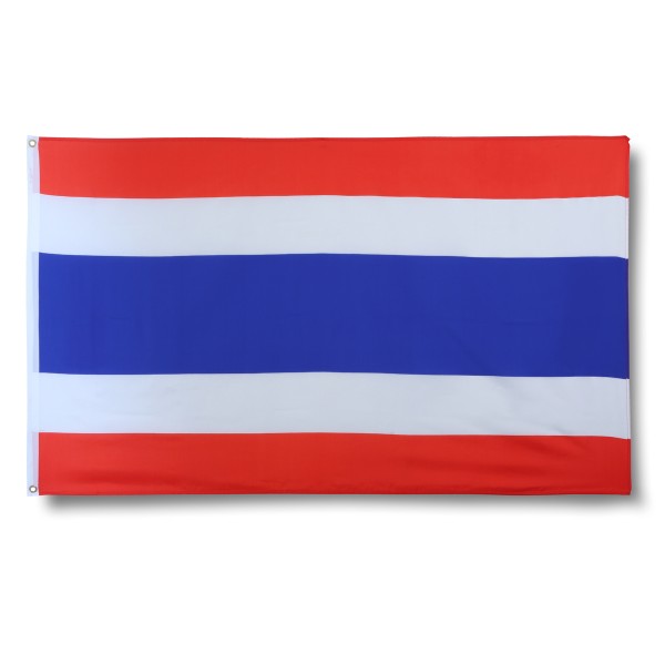 Thailand Fahne Flagge 90 x 150 cm Fanartikel Hissfahne Ösen WM EM