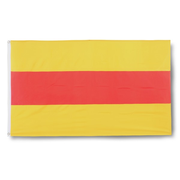 Baden Fahne Flagge 90 x 150 cm Fanartikel Hissfahne Ösen WM EM