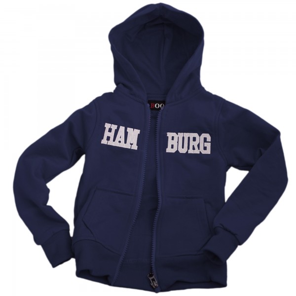 Sweat Jacket &quot;Hamburg&quot; Kids Logo Sweater Patch