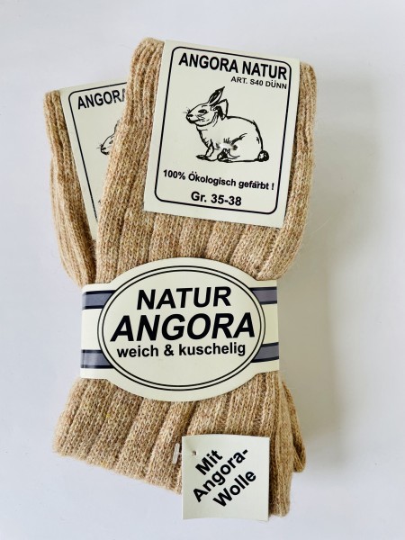 2 Pairs Angora Socks Ecological Wool Warm