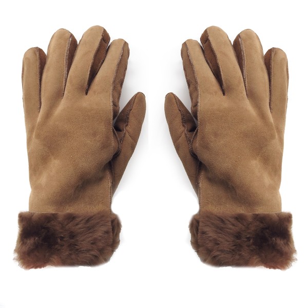 Handschuhe aus Lammfell Schaffell unisex hochwertig warm