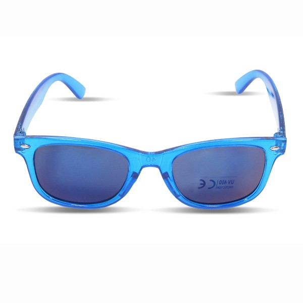 Kinder Sonnenbrille &quot;Kids Style&quot; Verspiegelt Brille Transparent