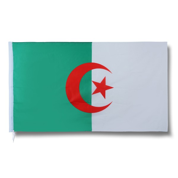 Algerien Algeria Fahne Flagge 90 x 150 cm Fanartikel Hissfahne WM EM
