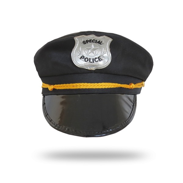 Hut &quot;Polizei&quot; Polizist Kostüm Fasching Officer Karneval