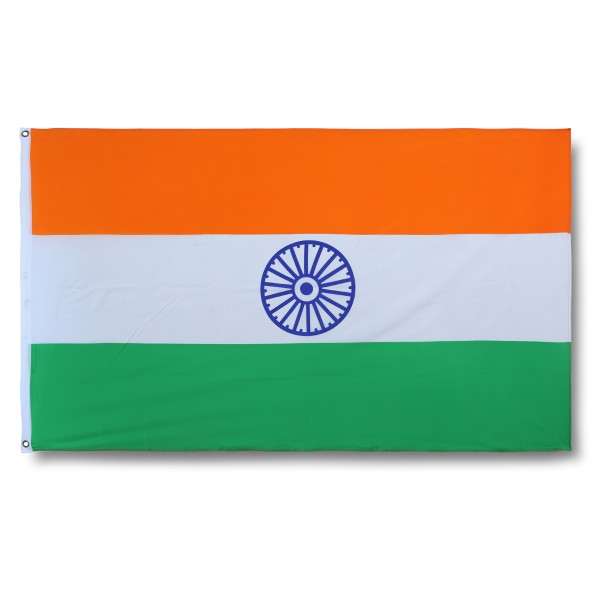 Indien India Fahne Flagge 90 x 150 cm Fanartikel Hissfahne Ösen WM EM