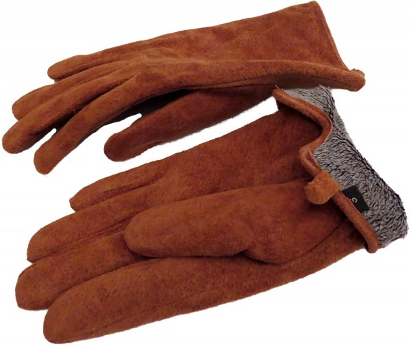 Ladies Gloves Leather Slim Winter