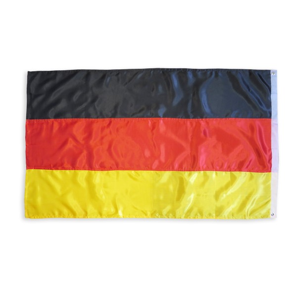 XXL Flagge &quot;Deutschland&quot; Fahne Satin Glänzend Fußball WM