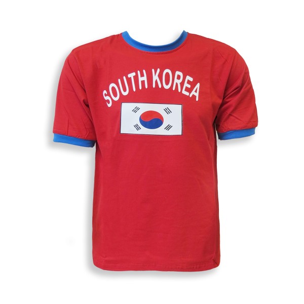 Fan-Shirt &quot;South Korea&quot; Unisex Fußball WM EM Herren T-Shirt