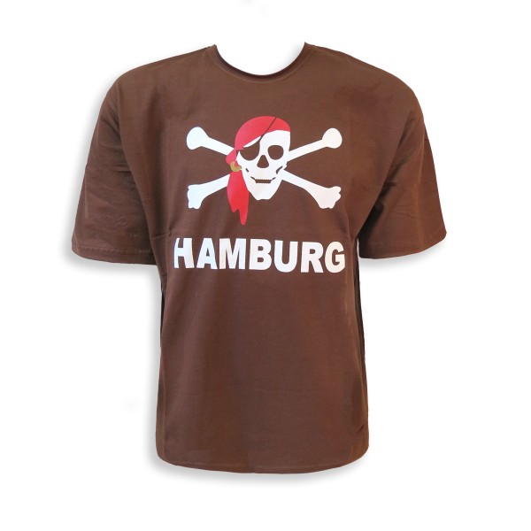 T-Shirt &quot;Pirat&quot; Hamburg Baumwolle