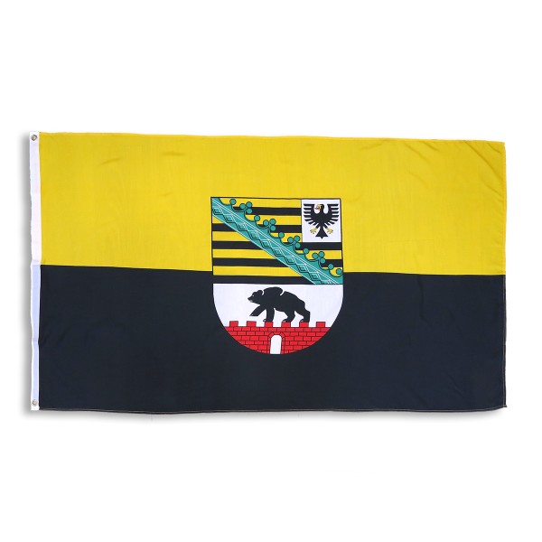 Sachsenanhalt Fahne Flagge 90 x 150 cm Fanartikel Hissfahne WM EM