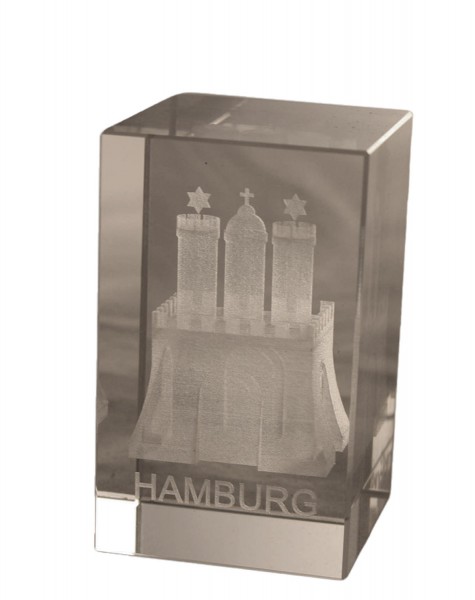 Crystal Dice 3D Zidiacal Sign Angle Glass Hamburg Love