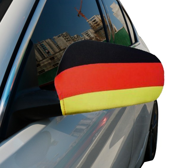 Auto Außenspiegel Fahne Set &quot;Deutschland&quot; Germany Bikini Flagge EM WM