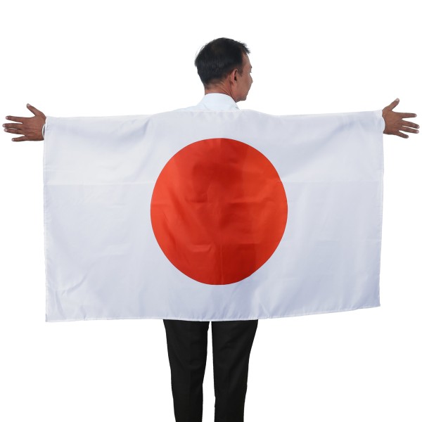 Fan Poncho &quot;Japan&quot; Umhang Flagge Fußball WM Länder Cape