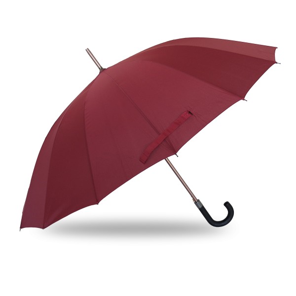 Stockschirm &quot;16-Nadler&quot; Regenschirm Schutz Einfarbig