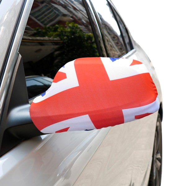 Auto Außenspiegel Fahne Set &quot;Grossbritannien&quot; Great Britain GB UK Bikini Flagge EM WM