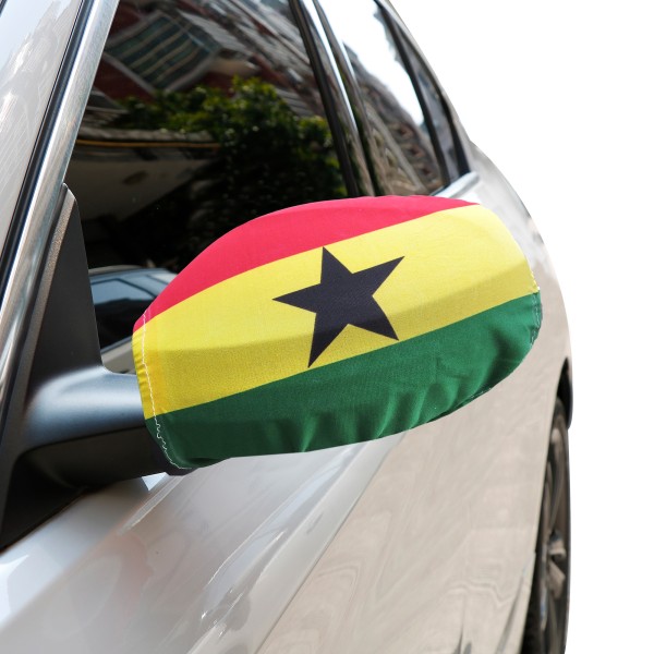 Auto Außenspiegel Fahne Set &quot;Ghana&quot; Bikini Flagge EM WM-Copy